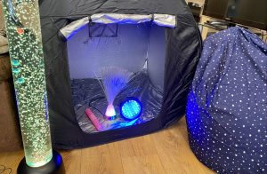 Tent and Bubble Tube